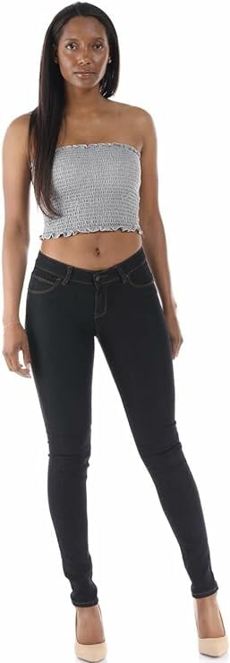 Simply Emma Women s Plus Jeggings Size 22W Dark Denim