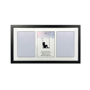 Studio Decor Simply Essentials 3 Opening Black Collage Frame with Mat