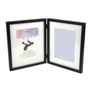 Studio Decor Simply Essentials 5 x 7 Black Hinged Frame with Mat