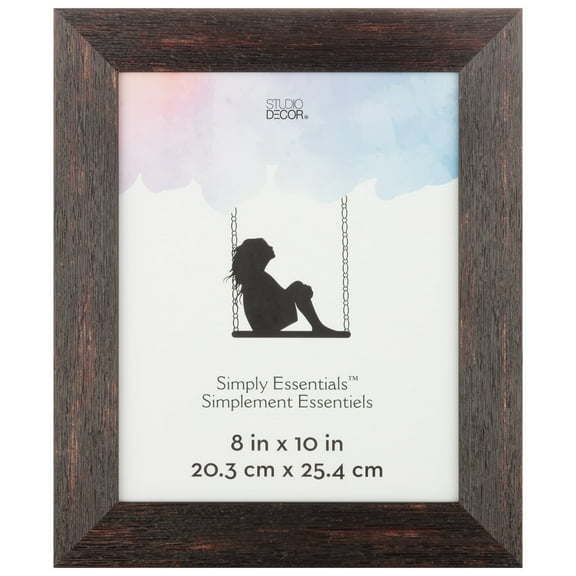Simply Essentials Black Barnwood Frame by Studio Decor