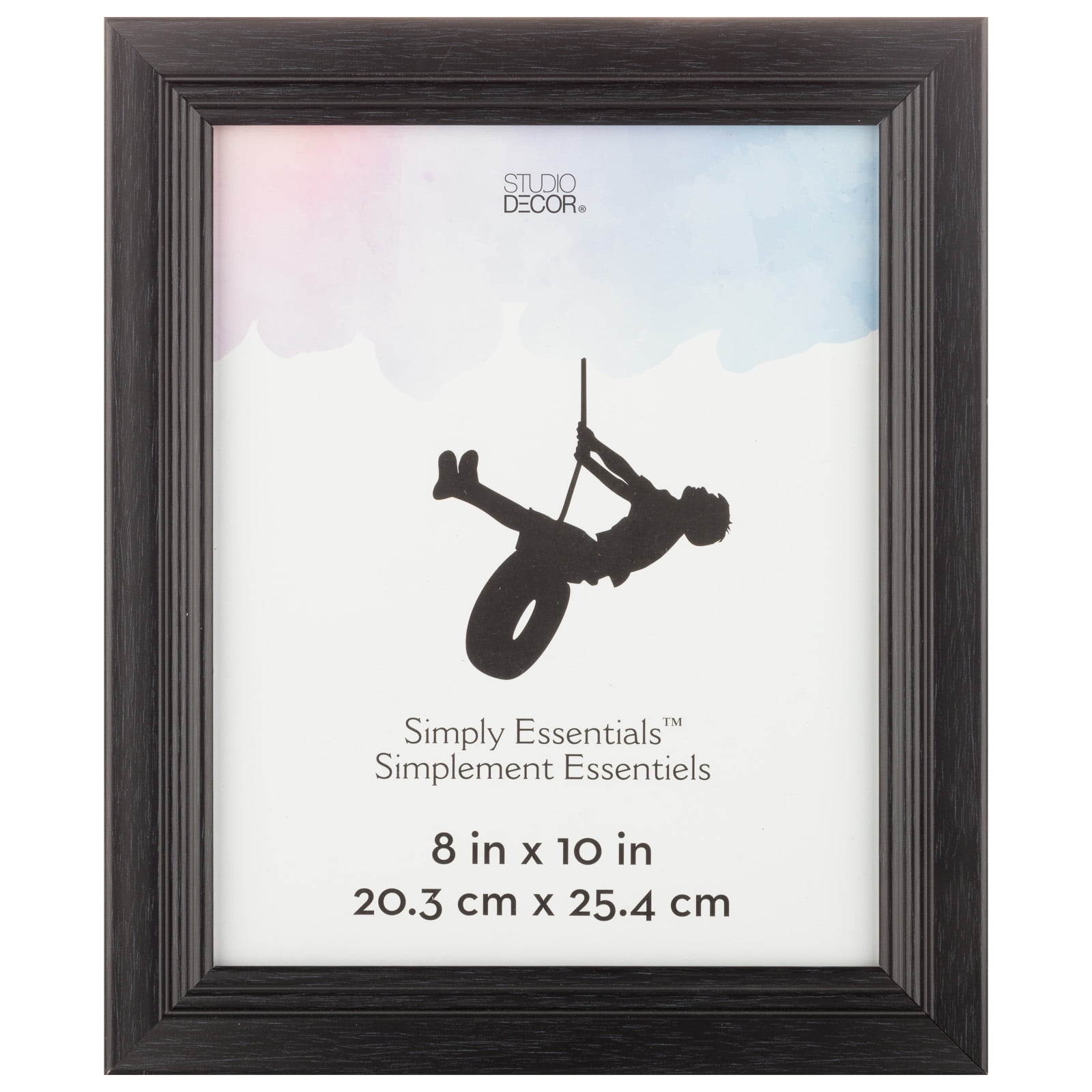 Simply Essentials Black 8" x 10" Tabletop Frame