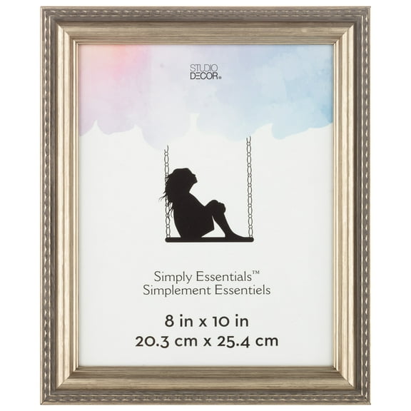 Simply Essentials Silver Scallop Edge Frame by Studio Decor