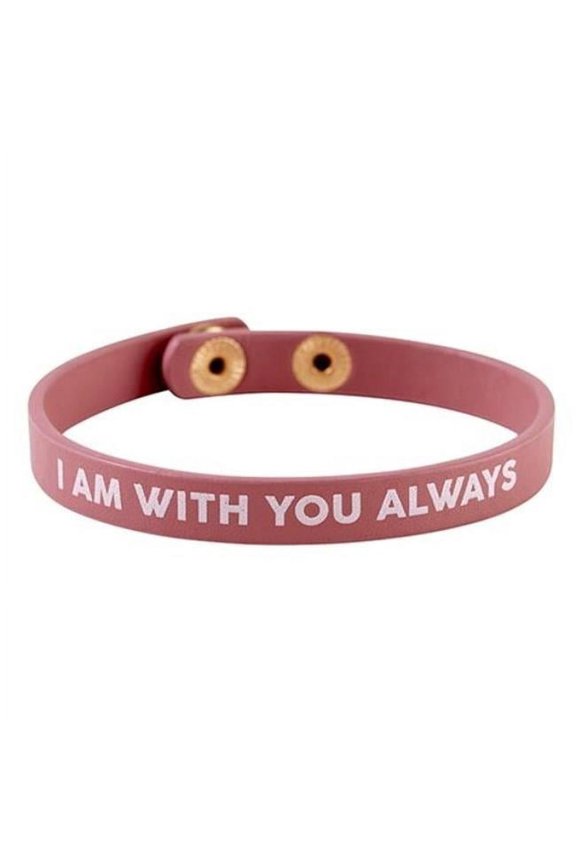 Simply Faith Snap-I Am with You Always Bracelet