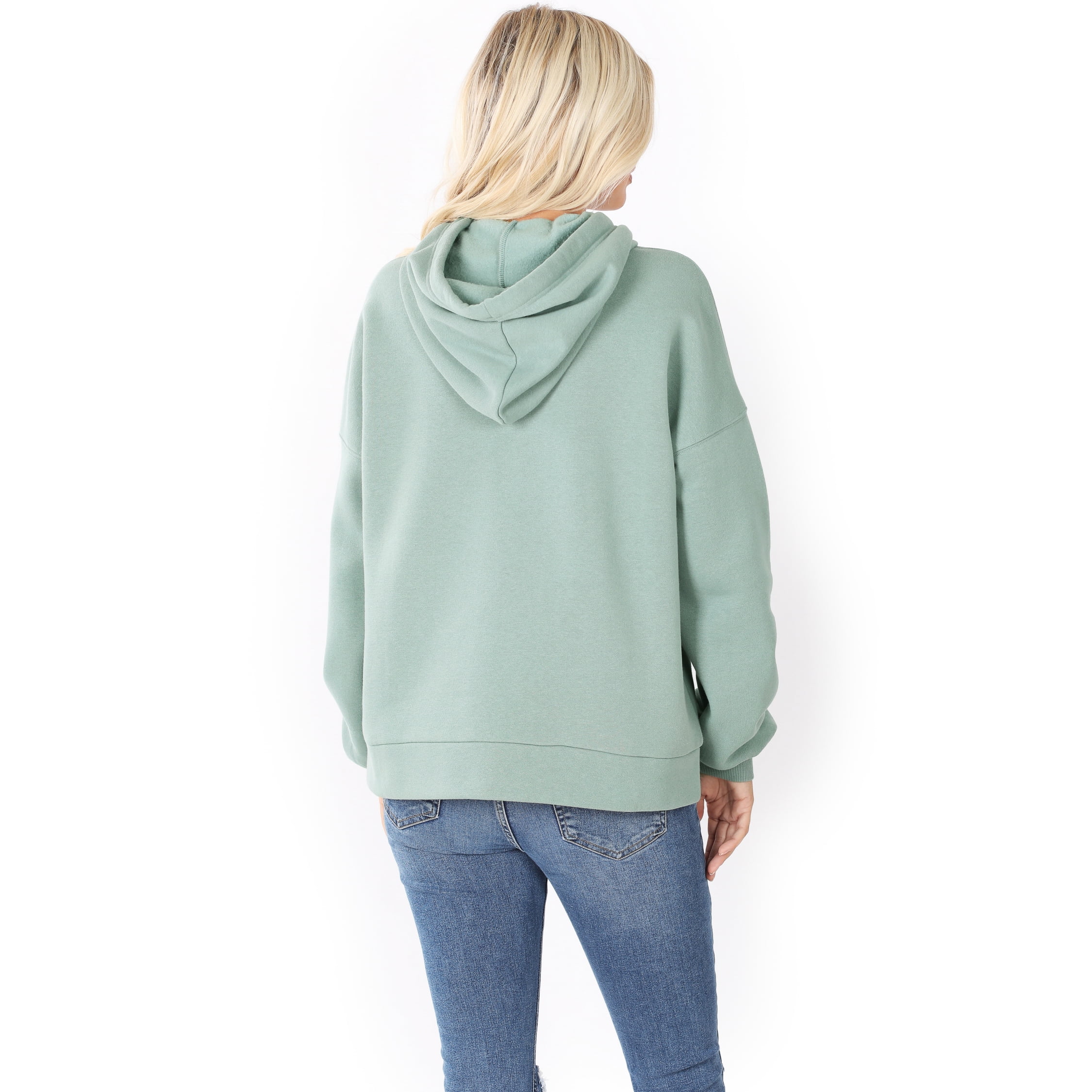 Simply Fashion Hoodie Kangaroo Pocket
