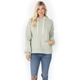 thumbnail image 1 of Simply Fashion Hoodie Kangaroo Pocket SweatShirts,L.SAGE,SMALL, 1 of 2