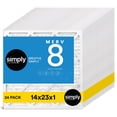 thumbnail image 1 of Simply Filters 14x23x1 MERV 8, MPR 600, AC Furnace HVAC Air Filter (24 Pack), 1 of 8