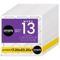 Simply Filters 17.25x23.25x1 MERV 13, MPR 1500, AC Furnace HVAC Air Filter (24 Pack)
