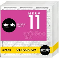 Simply Filters 21.5x23.5x1 MERV 11, MPR 1000, AC Furnace HVAC Air Filter (8 Pack)