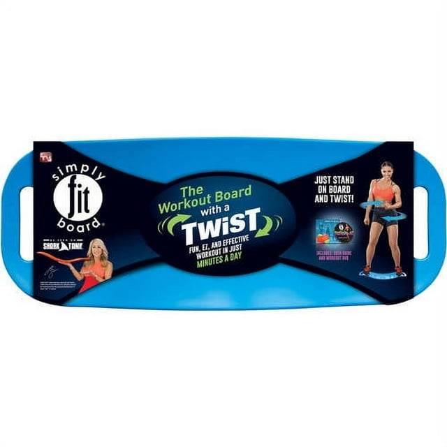 Simply Fit Balance Board, As Seen on TV, Blue