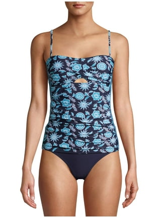 Simply Fit Womens Swimwear Womens Swimsuits Walmart