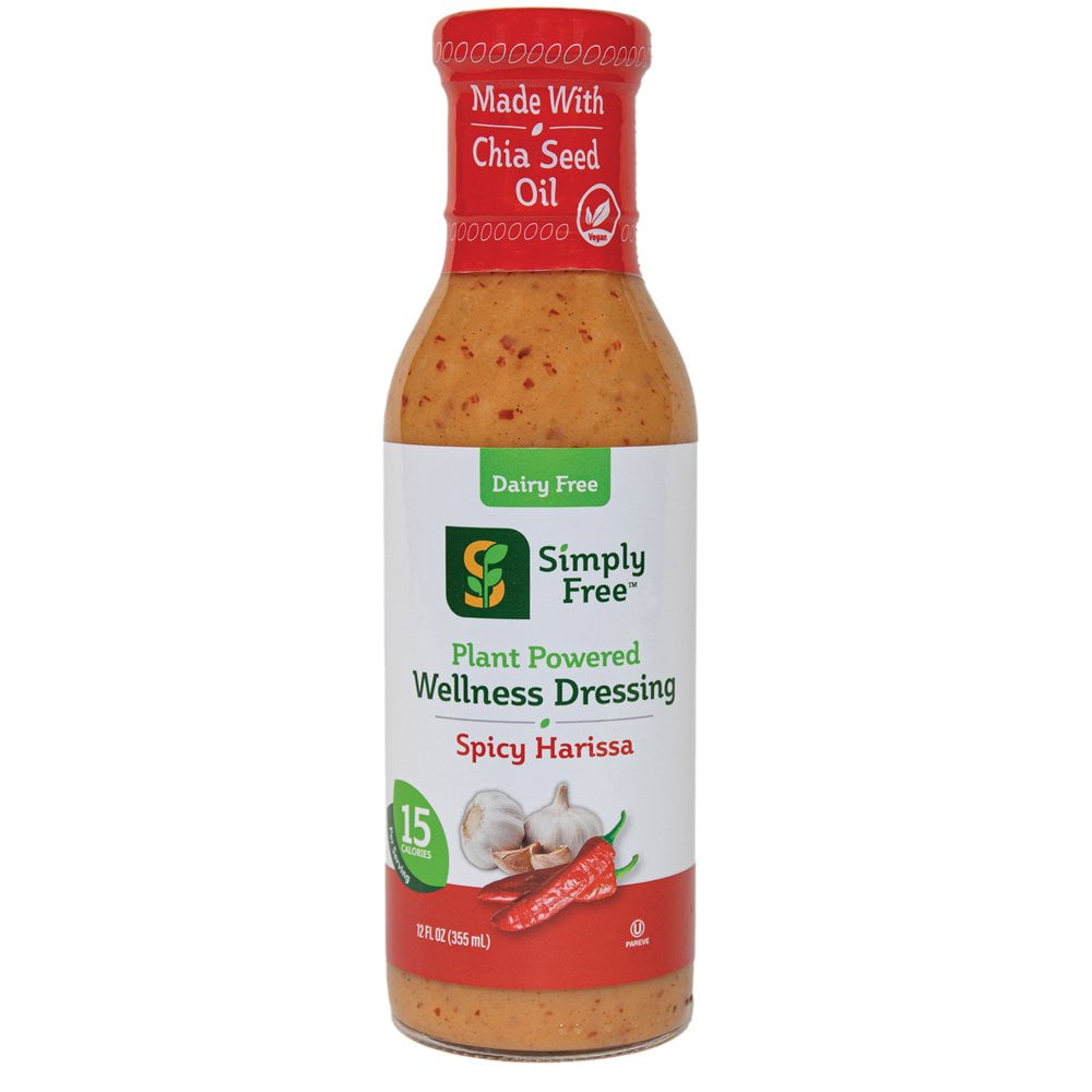 Simply Free Dressing – Spicy Harissa – 4-pack Pack of 6