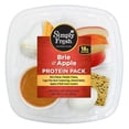 thumbnail image 1 of Simply Fresh Brie Cheese and Apple Snack, 1 of 9