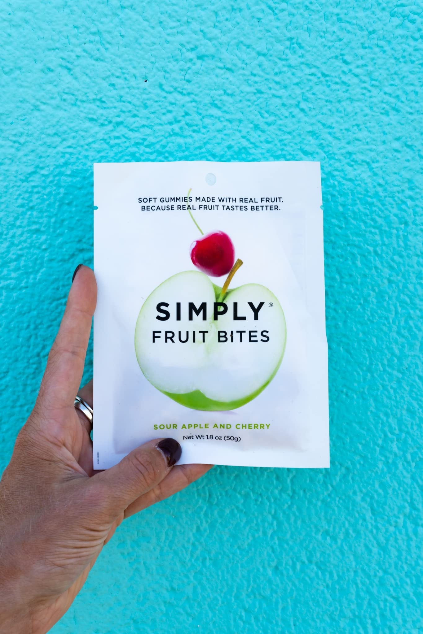 Simply Fruit Sour Apple Cherry 1.8 oz (Pack Of 16)