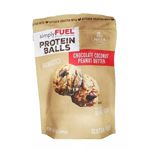 Simply Fuel Protein Balls Chocolate Coconut Peanut Butter (14.4 Ounce)