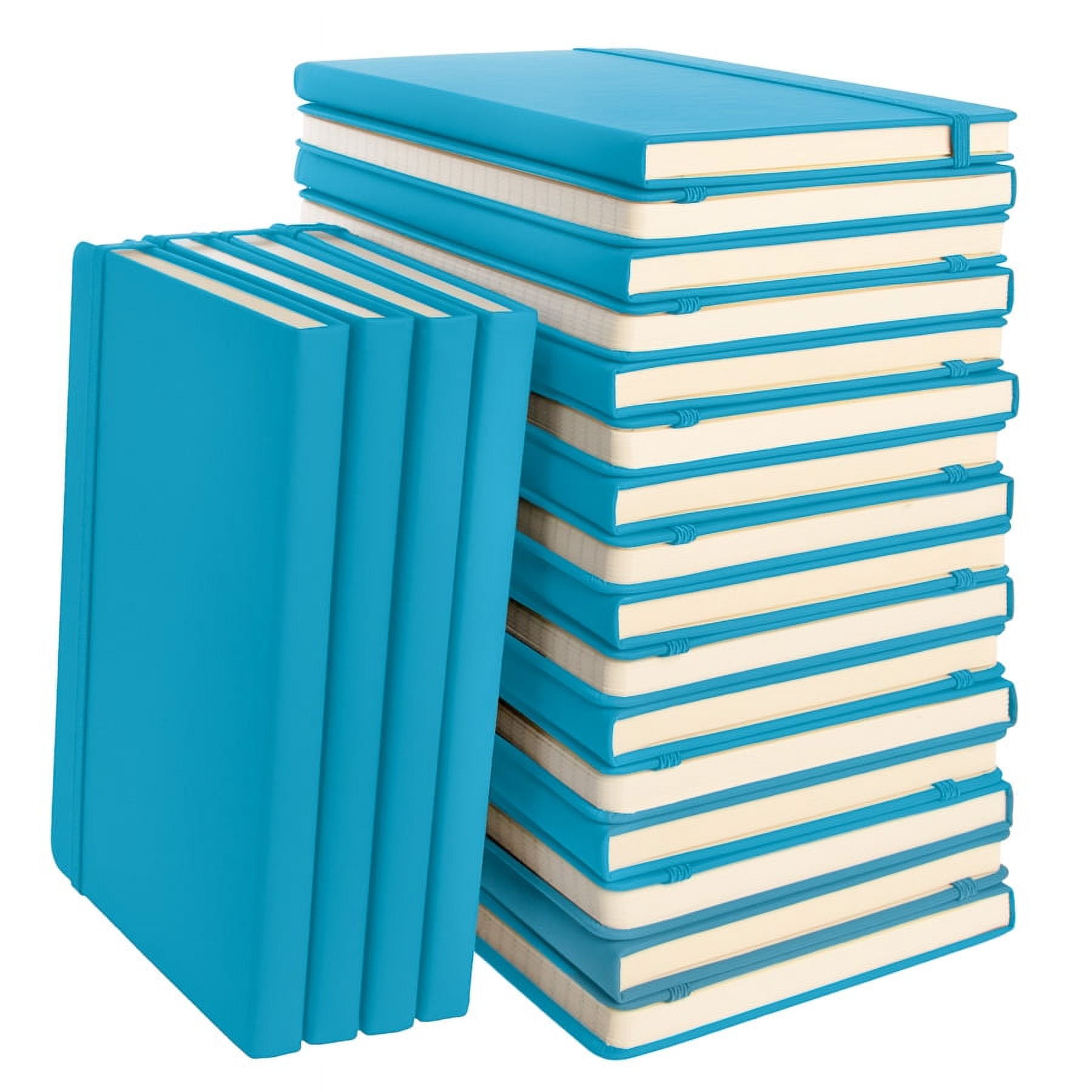 アルク ENGLISH JOURNAL 2020/6〜2021/5 Simply Genius (20pk) A5 Hardcover Journal Notebook, 5.7x8.4, Aqua