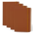 thumbnail image 1 of Simply Genius (4pk) A5 Leatherette Cover Journal Notebook, 5.7" x 8.4", 1 of 7