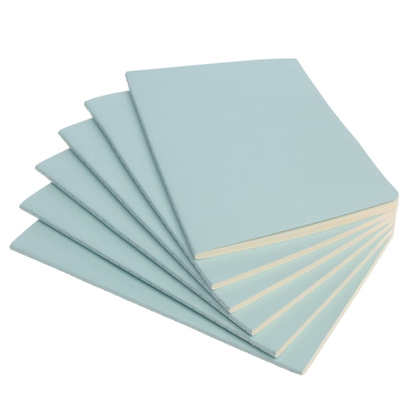 Simply Genius (6pk) A5 Soft Cover Paper Journal Notebook, 5.5" x 8.3"