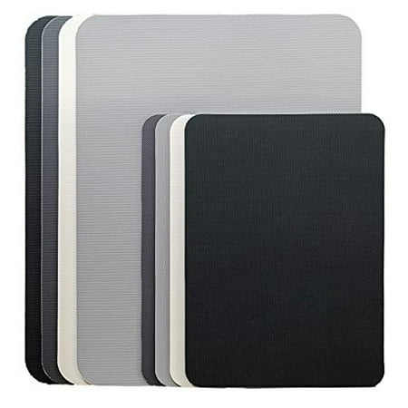 Simply Genius 8pk Plastic Cutting Board Set for Kitchen Prep, Flexible Non Slip, Dishwasher Safe