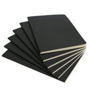 Simply Genius A5 Dot Grid Bullet Journals Soft Cover Paper Notebook, 6 Pack
