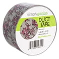 thumbnail image 1 of Simply Genius Craft Duct Tape Roll with Colors and Patterns, Black Lace, 1 of 4