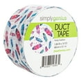 thumbnail image 1 of Simply Genius Craft Duct Tape Roll with Colors and Patterns, Pretty Feathers, 1 of 6