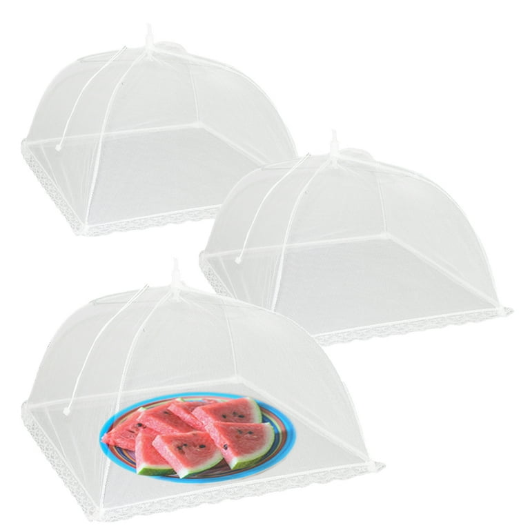 2pc Mesh Pop Up Outdoor Food Cover Tent Set Reusable Camping Picnic Screen Net 2pc Mesh Pop Up Outdoor Food Cover Tent Set Reusable Camping Picnic Screen Net