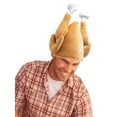 thumbnail image 1 of Simply Genius Plush Roasted Turkey Hats, Thanksgiving Costume Accessory, 1 of 8