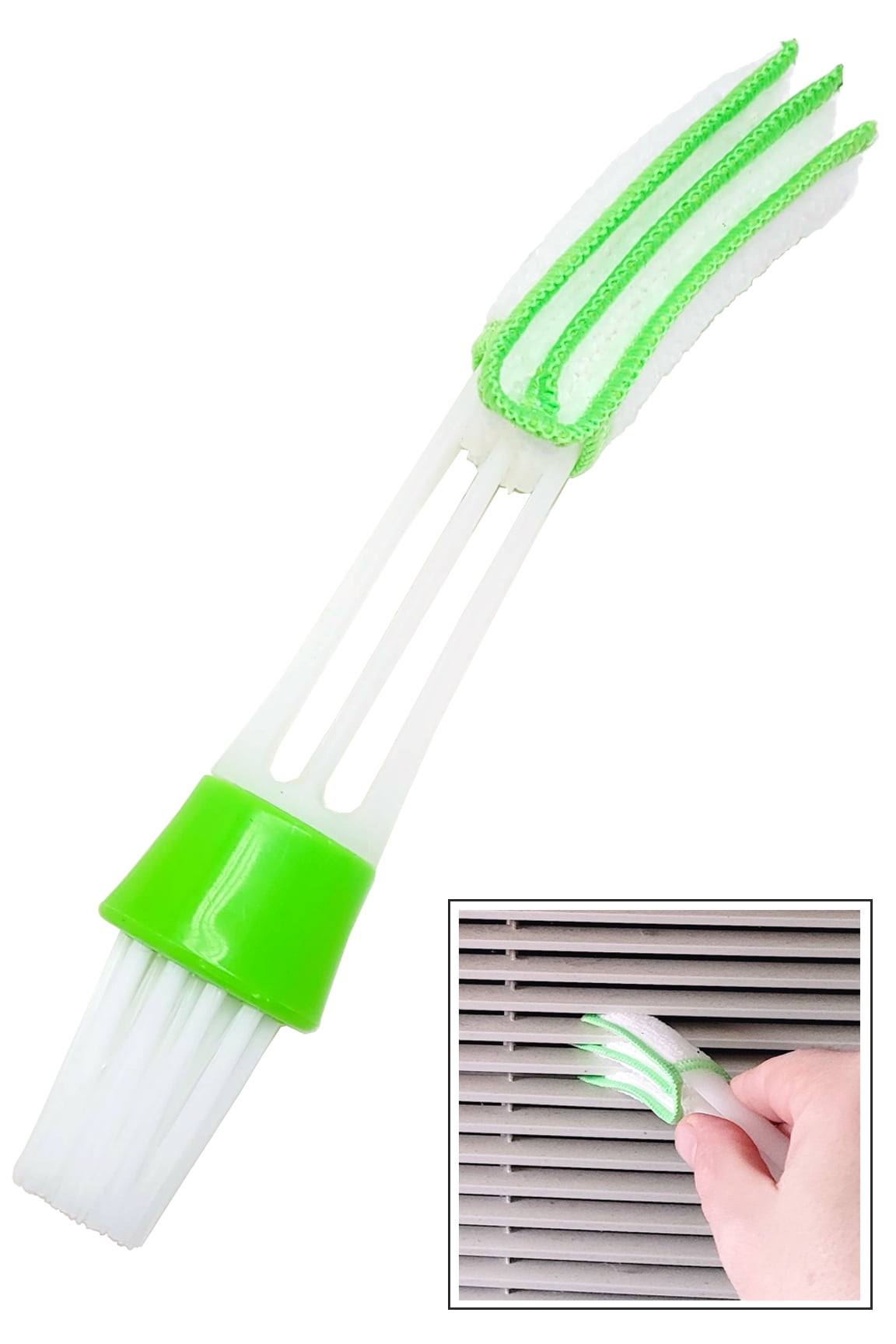 Simply Good 2-In-1 Vent Duster & Scrub Brush Cleaning Tool with ...
