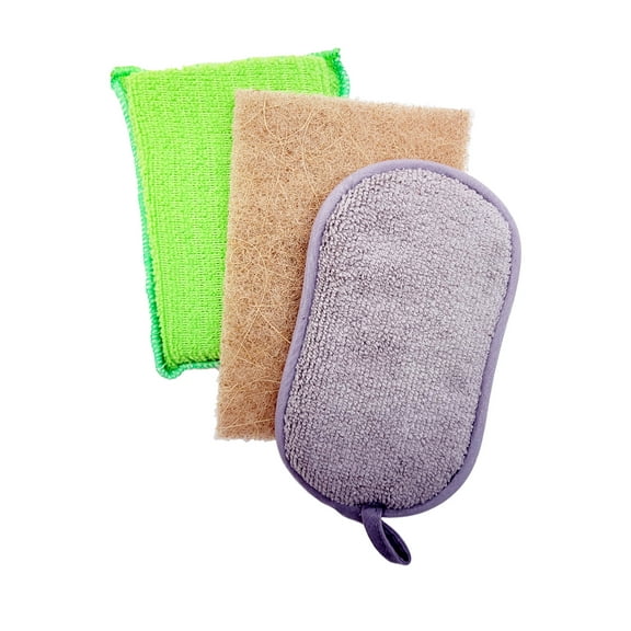 Simply Good Kitchen Scrubber Combo Pack - 3 Powerful Scrubbing Pads