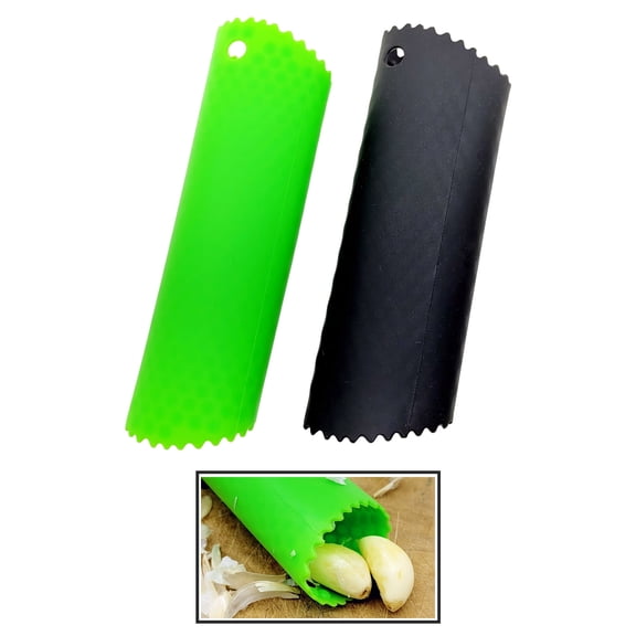 Simply Good Rolling Silicone Garlic Peeler - Pro Quality - Peel Several Cloves at Once