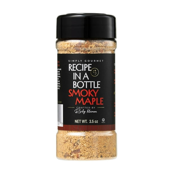 Simply Gourmet Chef-Crafted Premium Spice Blends & Seasonings - Smoky Maple Seasoning - All Purpose Spices - 3.5 oz