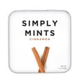 Simply Gum Natural Breath Mints Cinnamon 30 Mints Pack of 3