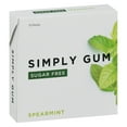 thumbnail image 1 of Simply Gum Spearmint Sugar Free 15 pcs (Pack of 12), 1 of 1
