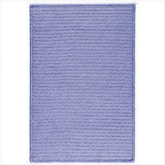 Simply Home Solid - Amethyst 3 ft. square Rug