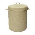 thumbnail image 1 of Simply Home Solid Cuban Sand 18x18x30 hamper w/ lid, 1 of 1
