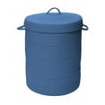thumbnail image 1 of Simply Home Solid Lake Blue 18x18x30 hamper w/ lid, 1 of 1