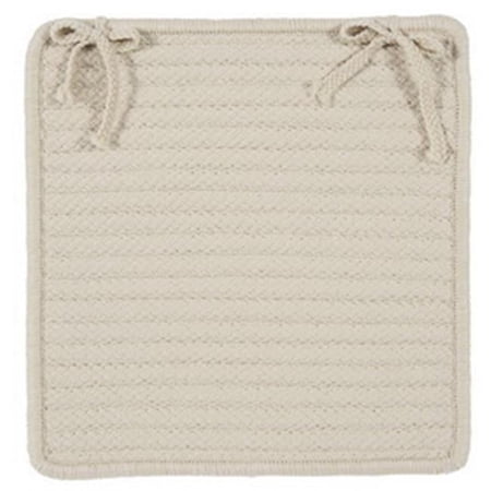 Simply Home Solid - Linen Chair Pad - set 4