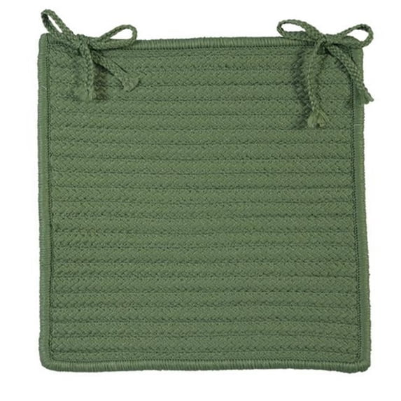 Simply Home Solid - Moss Green Chair Pad - single Rug