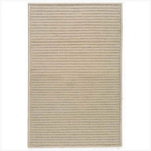 Simply Home - Solid Solid Cuban Sand 11 ft. x 14 ft. Rug - Indoor/Outdoor Reversible Stain & Fade Resistant