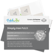 Simply Iron Patch by PatchAid Size 3-Month Supply