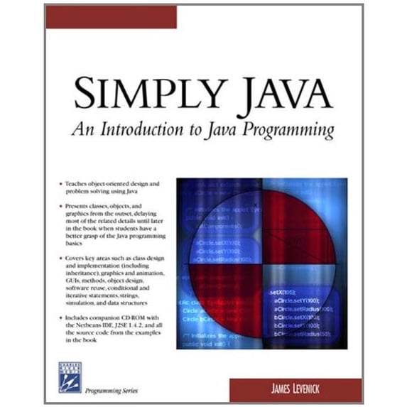 Pre-Owned Simply Java: An Introduction to Java Programming (Programming Series) Paperback