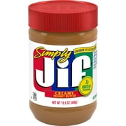Simply Jif Creamy Peanut Butter, 15.5 Ounces