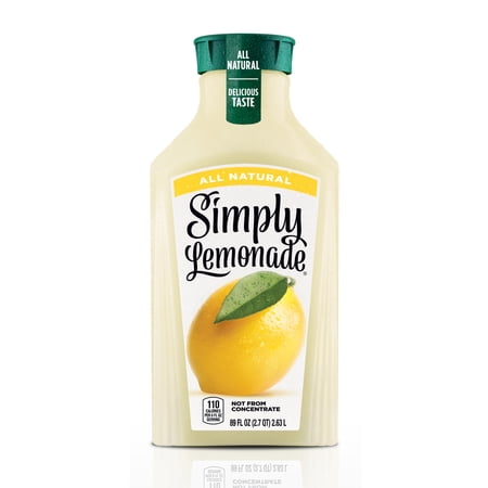 Simply Lemonade Bottle, 89 fl oz