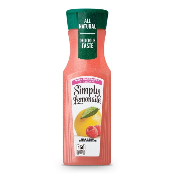 Simply Lemonade with Raspberry Bottle, 11.5 fl oz