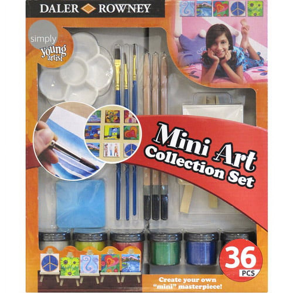 Simply Mini Art Collection Set with 36 Pieces - Walmart.com