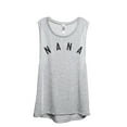 thumbnail image 1 of Simply Nana Women's Fashion Sleeveless Muscle Workout Yoga Tank Top Sport Grey Medium, 1 of 3