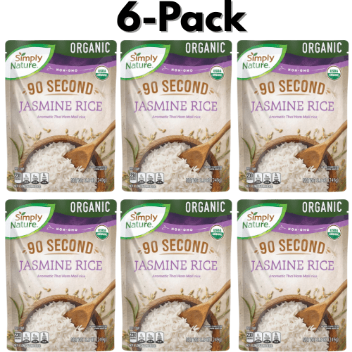 Simply Nature 90 Second Jasmine Rice, 3 pcs,8.8 oz