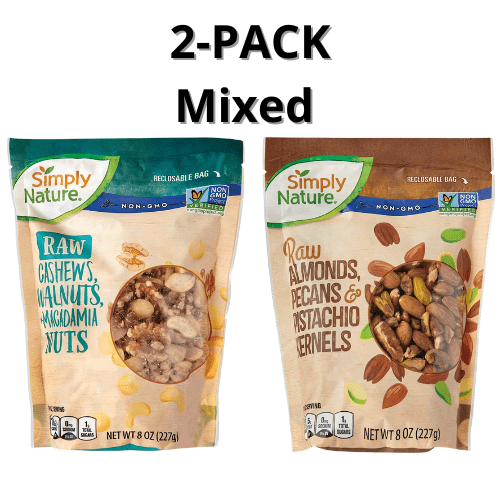 Simply Nature Mixed Cashews, Walnuts ,Macadamia Nuts Nuts and