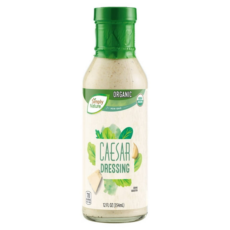 Simply Nature Organic Caesar Dressing, 12 fl oz - Walmart.com