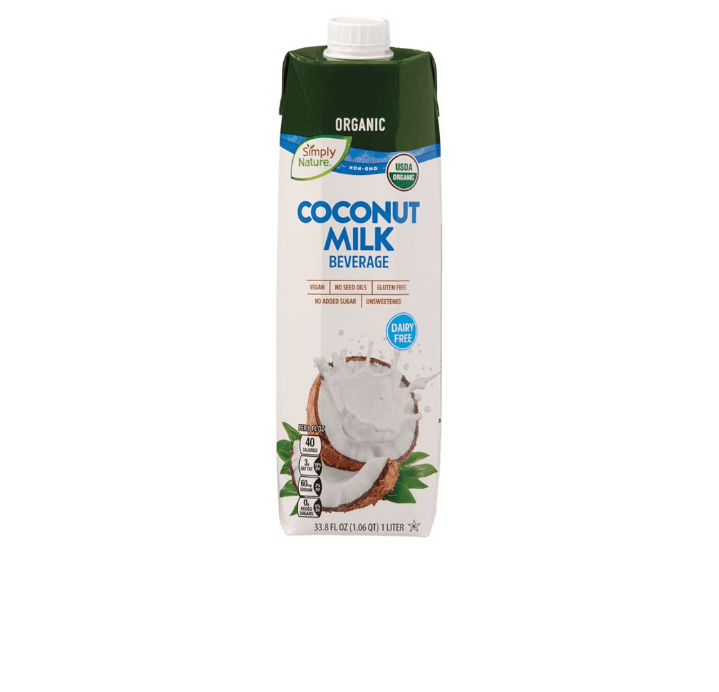 Simply Nature Organic Dairy Free Coconut Milk Beverage, 3 PK, 1 L